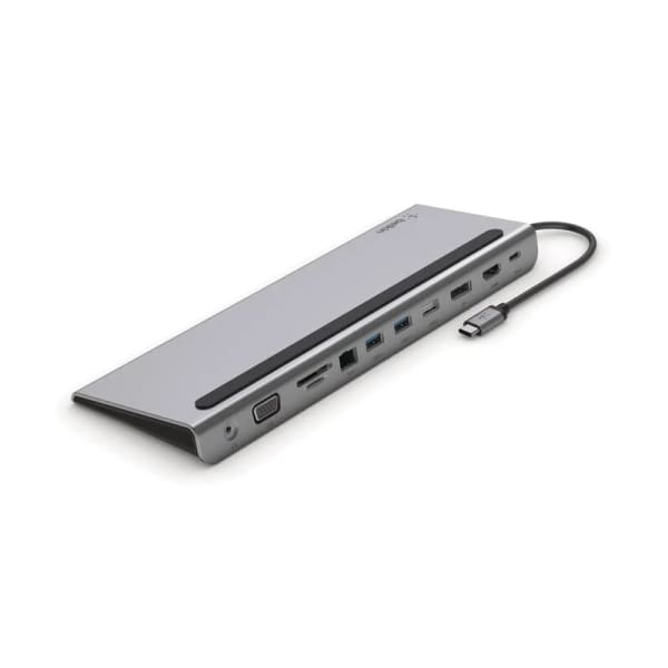 adaptateur Station D’accueil Usb c Multiport 11 En 1 Belkin (INC004BTSGY) adaptateur Station D’accueil Usb c Multiport 11 En 1 Belkin (INC004BTSGY)